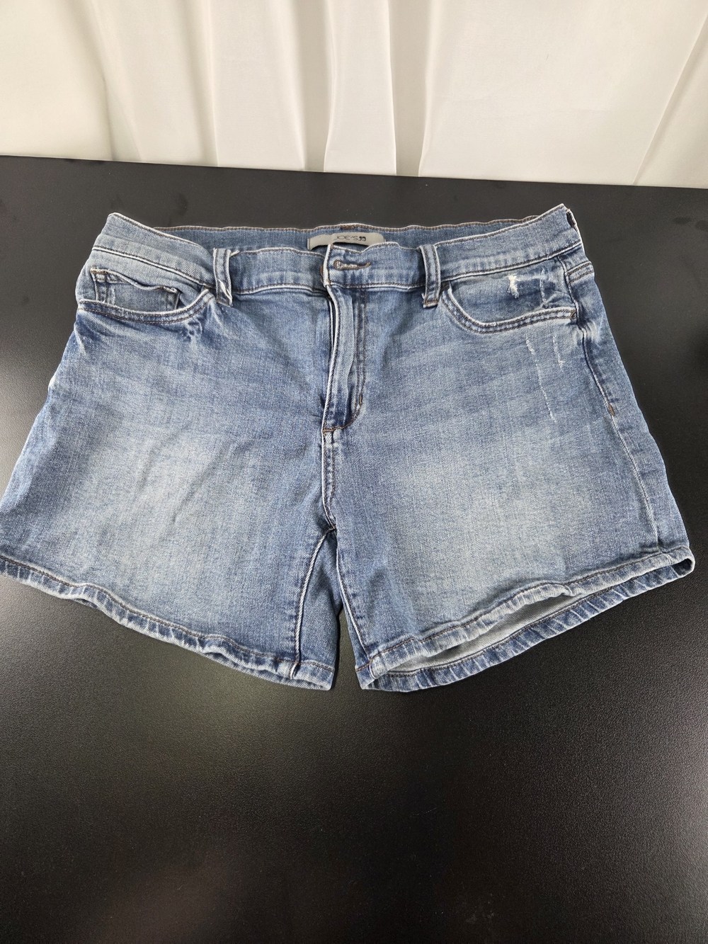 Joe's Jeans Light Blue Distressed Denim Shorts
